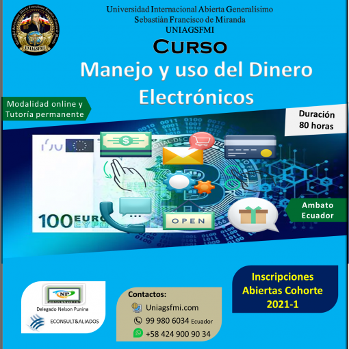 Curso de Manejo y uso del Dinero Electrónico