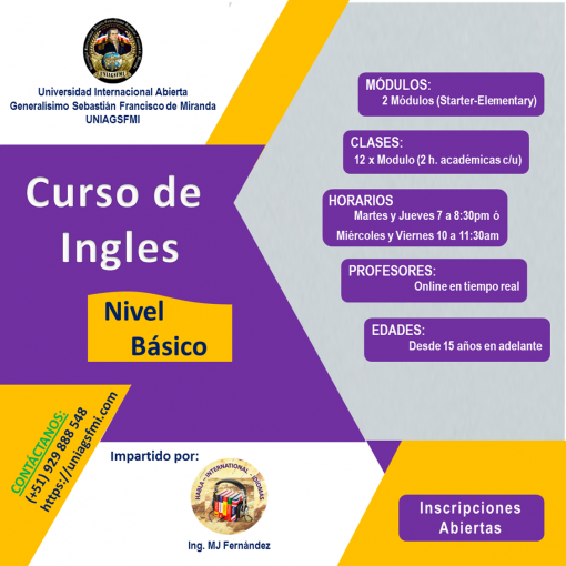 Curso de Ingles Basico
